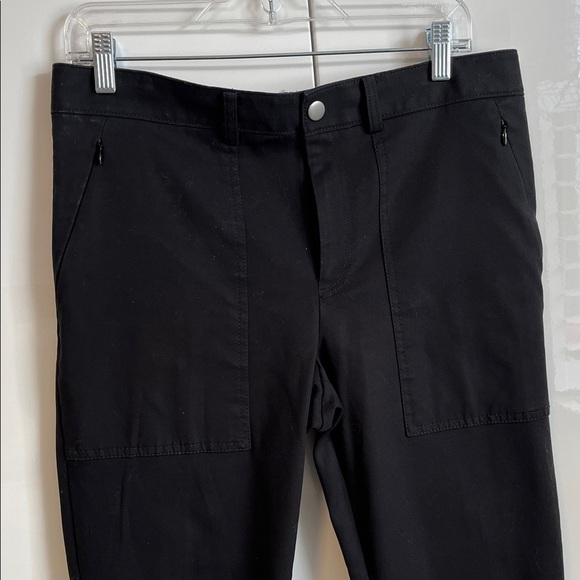 Club Monaco Women's Black Straight Leg Pants, Size 10/12 - Picture 3 of 10